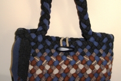Blue-handbag